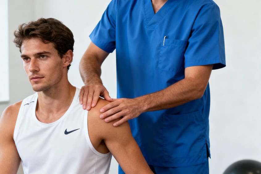 fisioterapia tennista dolore spalla